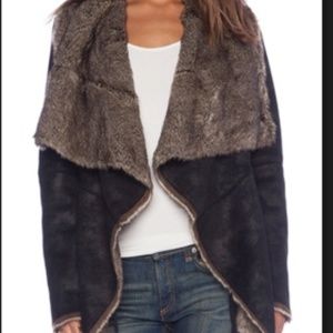 VELVET BY GRAHAM & SPENCER ANNABETH SHERPA JACKET